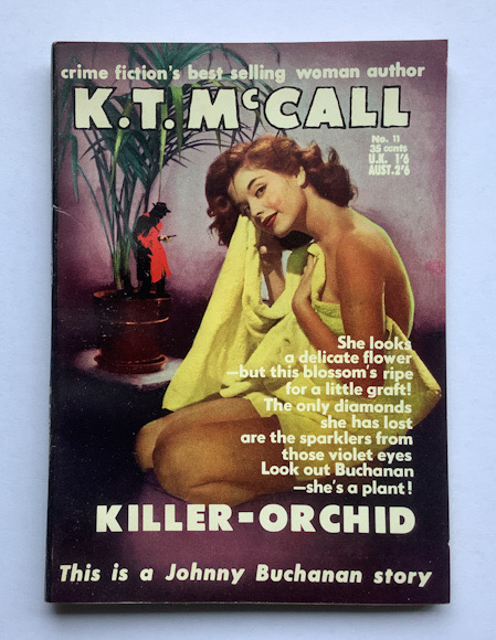 1957 KILLER ORCHID Australian Pulp Fiction K.T. McCall